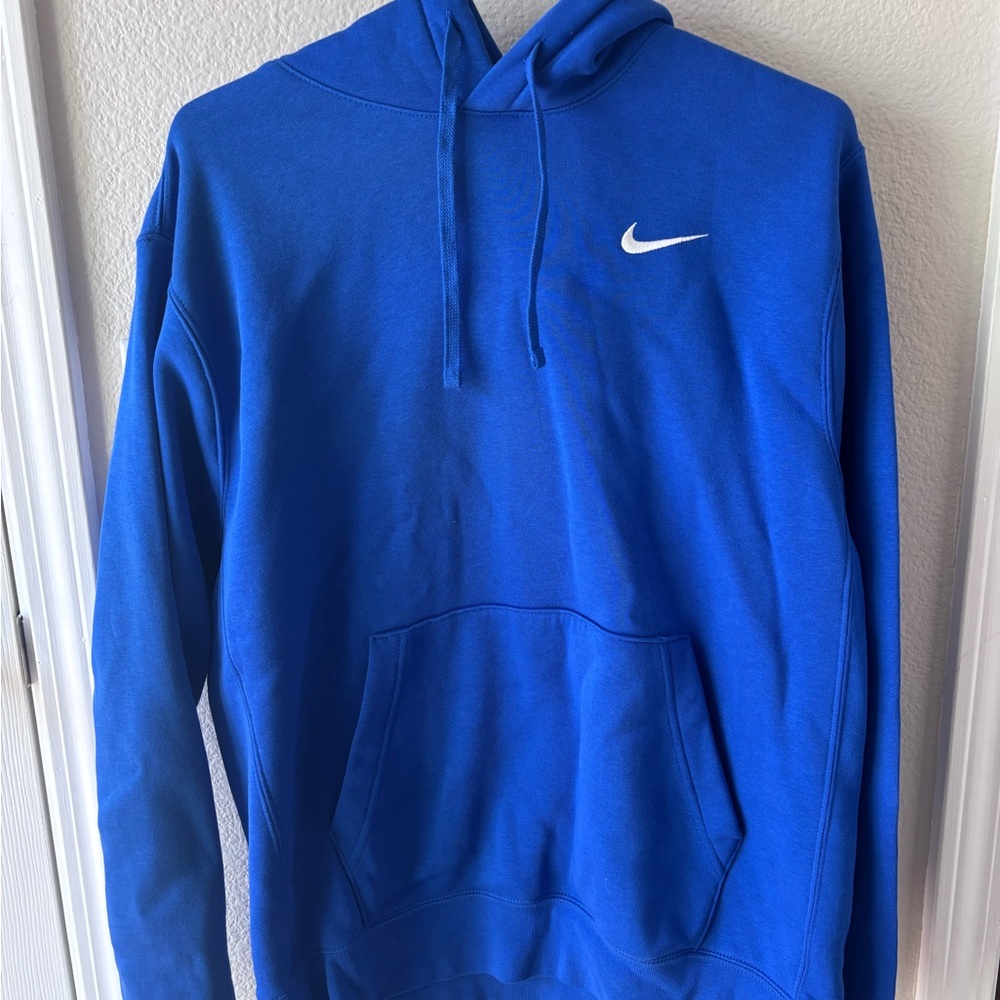 Nike Men's Royal Blue Hoodie